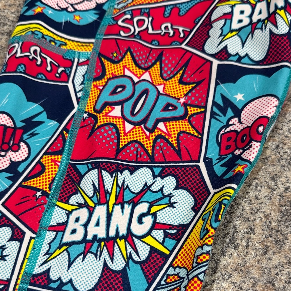 Constantly Varied Gear CVG Colorful Knockout Print Leggings - Picture 3 of 9